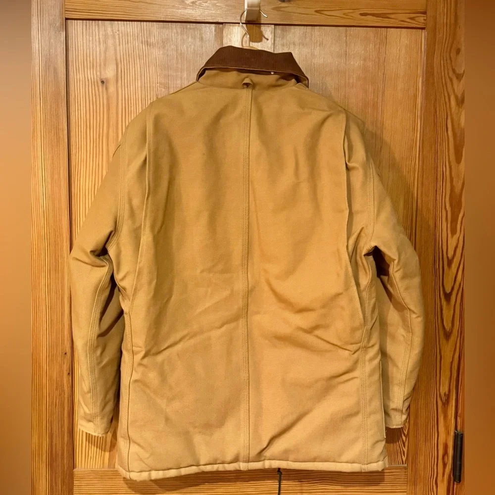 Vintage Carhartt Women’s CQW006 Brown Duck Quilt Lined Barn Coat USA Small Y2K